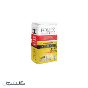 چسب کاشی و سرامیک پودری پاورفول الیاف دار مدل ۱۱۲۲ پومکس ۲۰ کیلو گرم